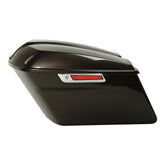 HR3 Sumatra Brown Hard Saddlebags (Regular) For 14-23 Harley Touring